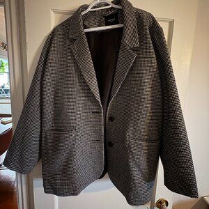 Vera Moda Curve twill blazer